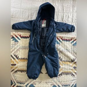 Reima size 2 navy snowsuit. Practically new.